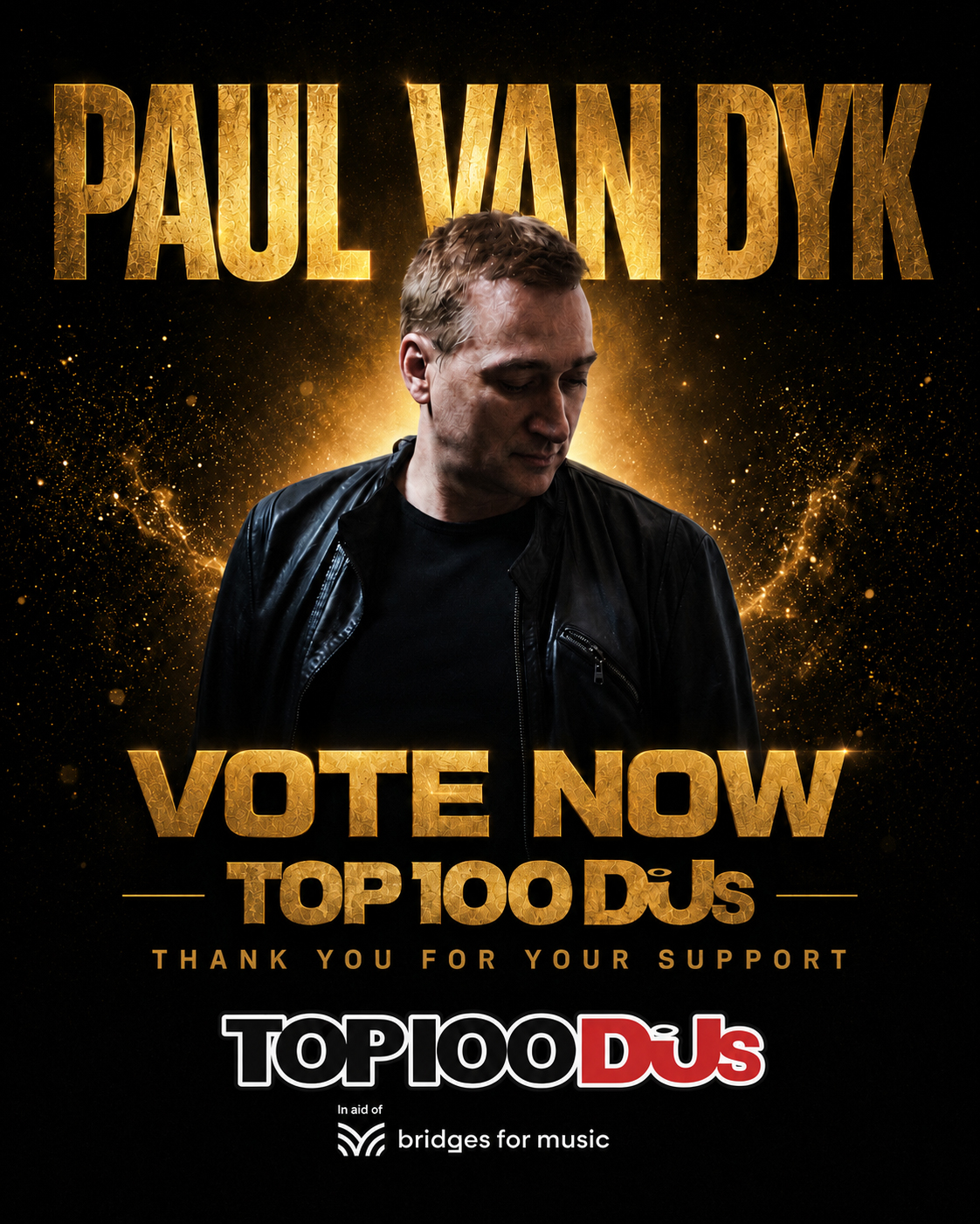 VOTE for Paul van Dyk at DJ Mags Top 100 DJs poll